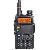 Baofeng UV-5R носимая двухдиапазонная FM радиостанция 136-174/400-520 МГц и вещательный FM в режиме приема, 4 Вт