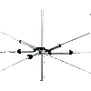 Diamond CP-6S  вертикальная антенна 80-10, 200Вт